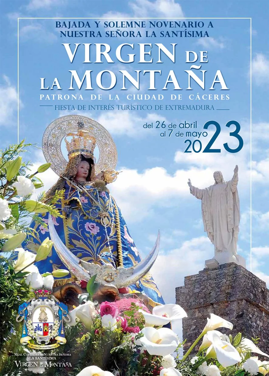 Bajada y Novenario de la Virgen de la Montaña 2023 Cáceres
